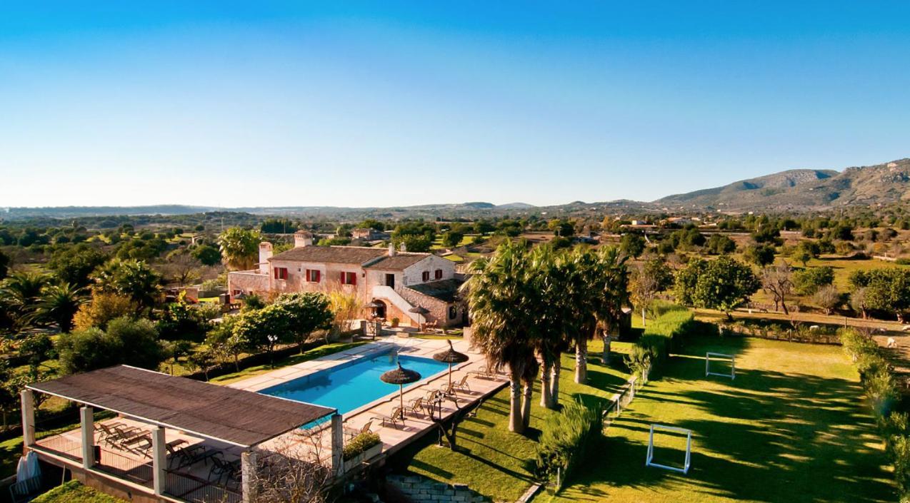 Finca Hotel Ses Cases Noves Sant Llorenc Des Cardassar Exterior foto