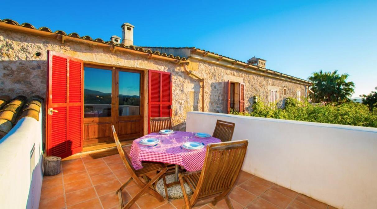 Finca Hotel Ses Cases Noves Sant Llorenc Des Cardassar Exterior foto